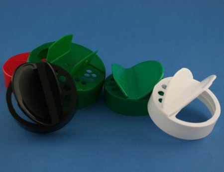 New pourer sprinkler caps